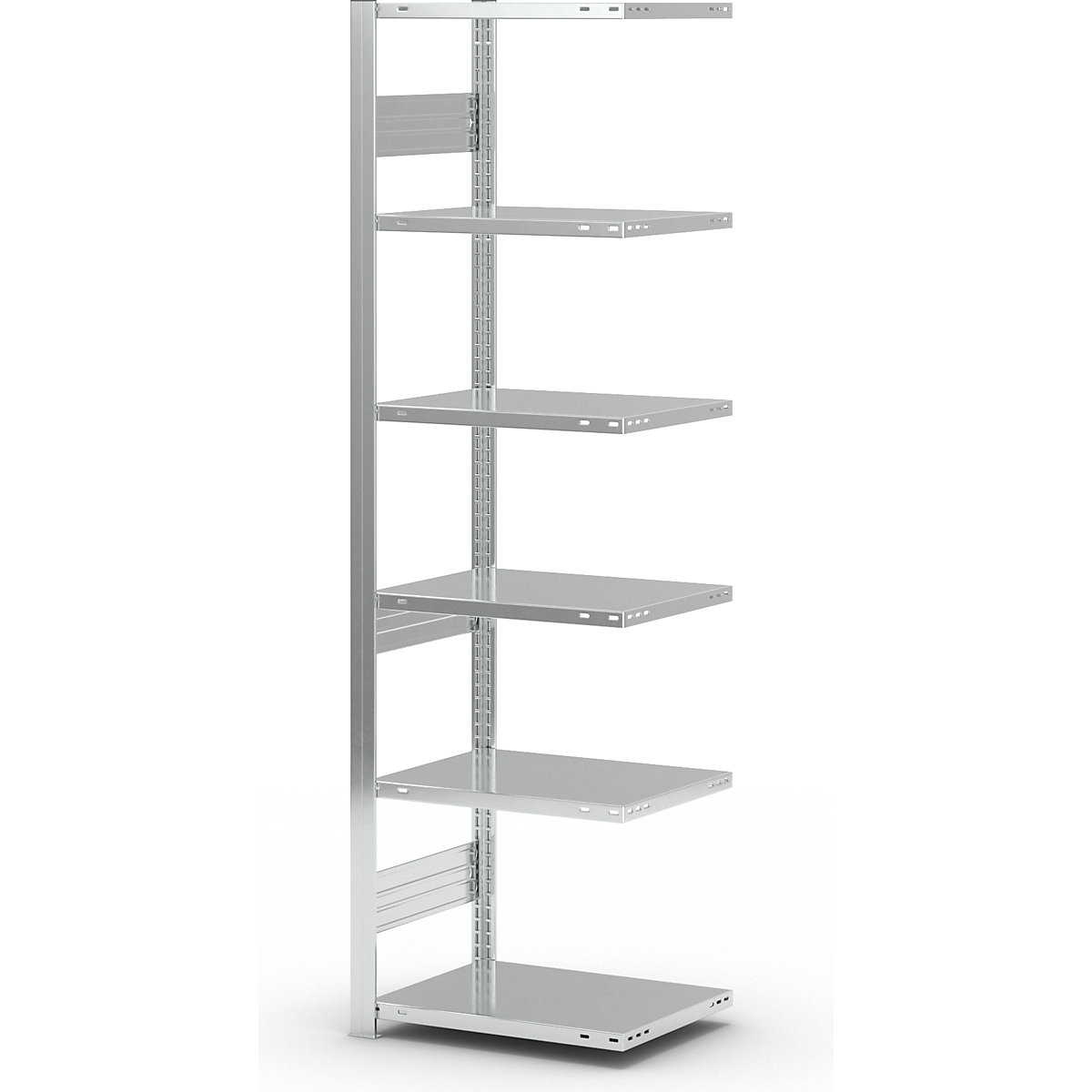 Estante de encaixar para cargas pesadas, galvanizada – eurokraft pro (Imagem do produto 6)-5