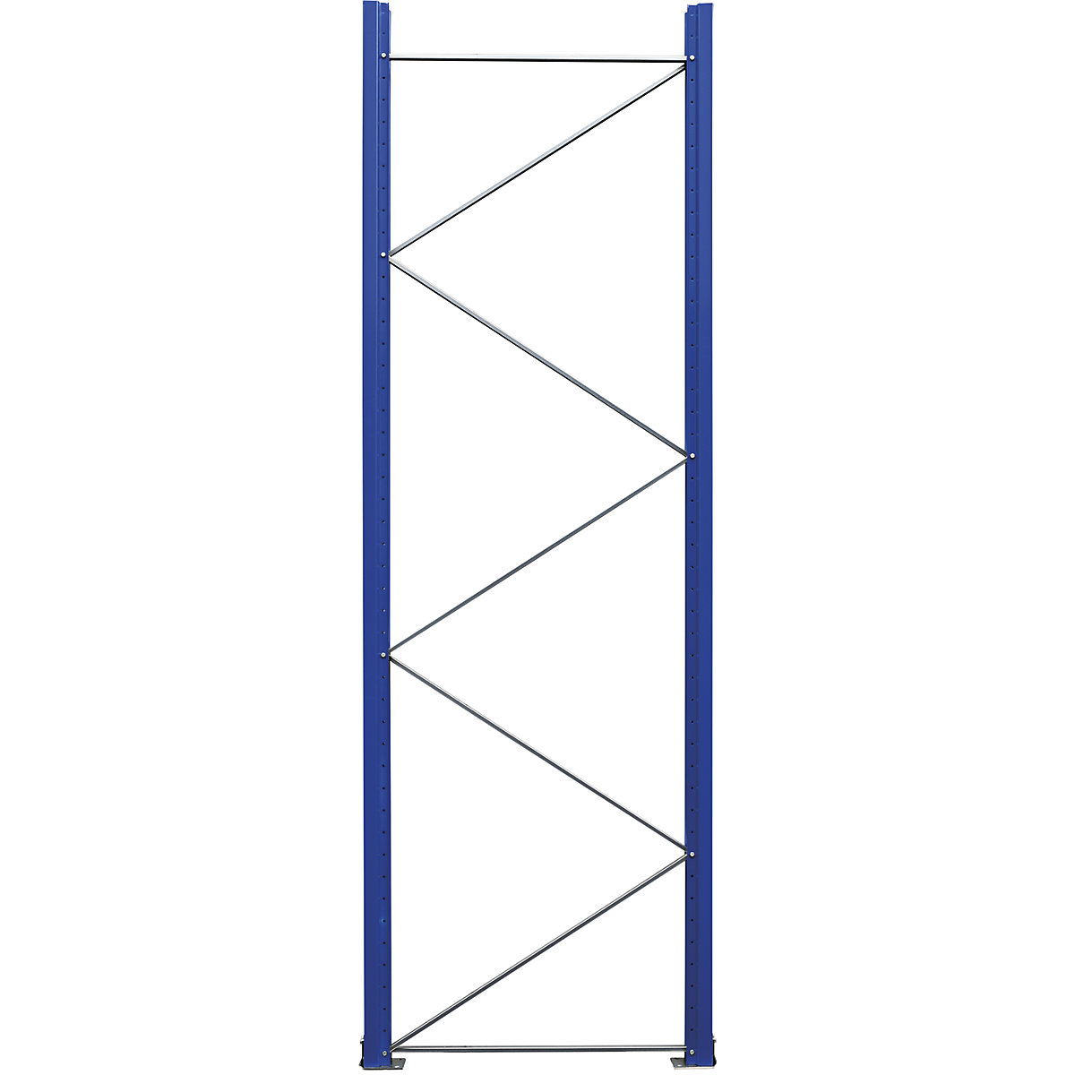 Armação de apoio para estantes de paletes, pré-montada – eurokraft pro