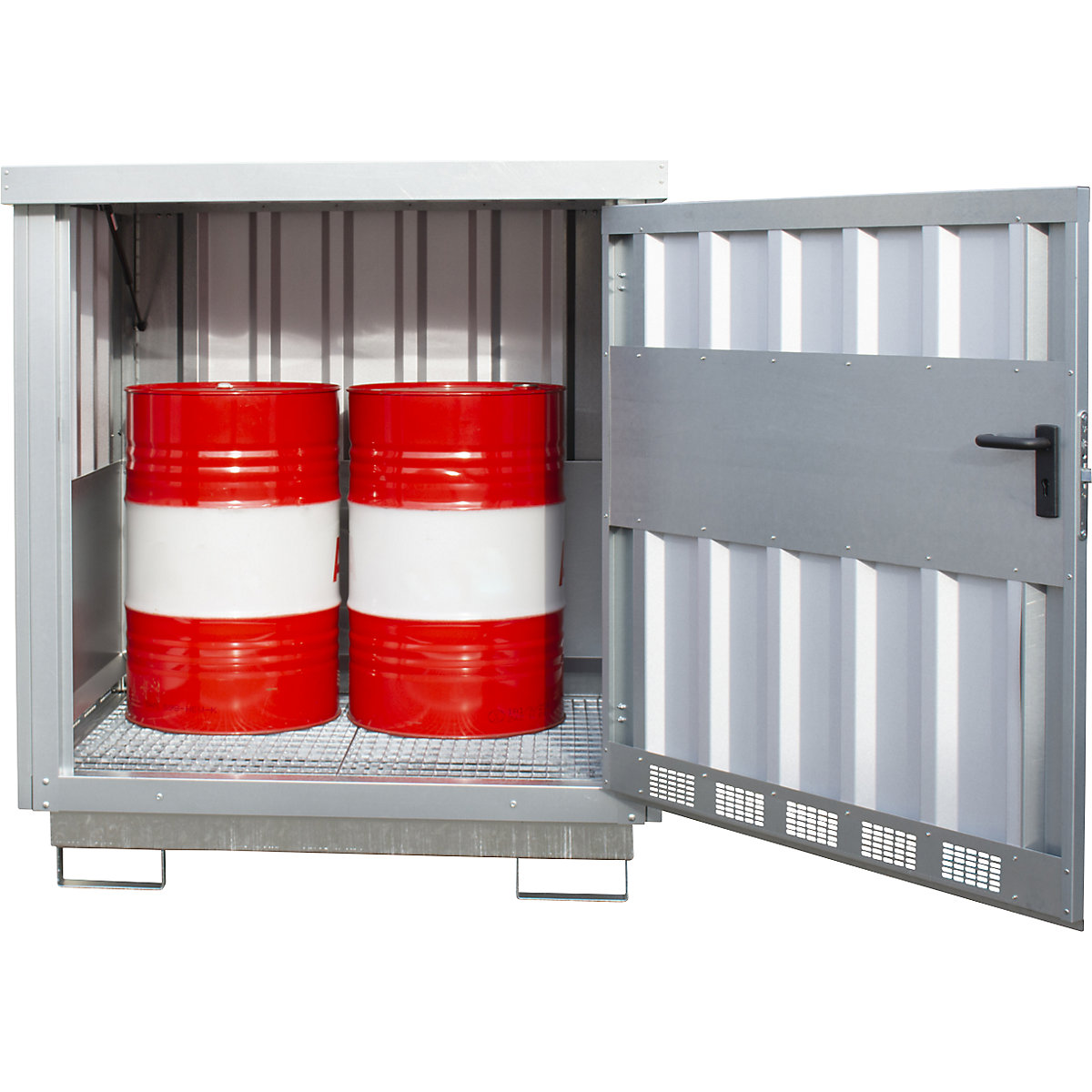 Depósito em aço para substâncias perigosas – eurokraft pro (Imagem do produto 5)-4