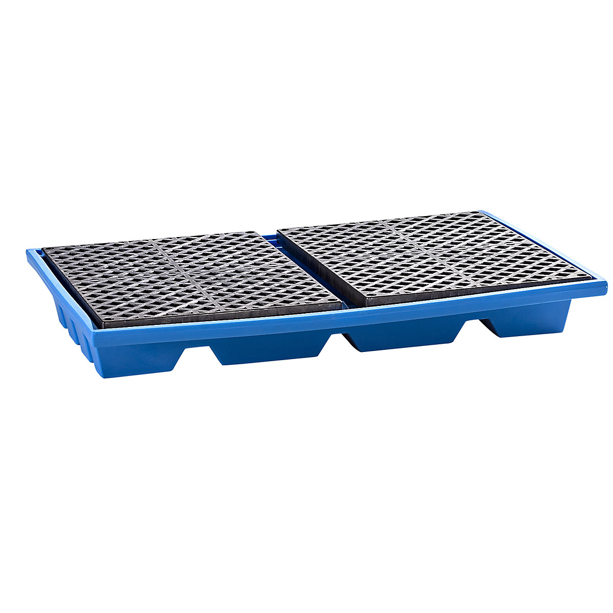 Cuba para suspensão em estante, em polietileno, CxA 1780 x 250 mm, grade em PE-0