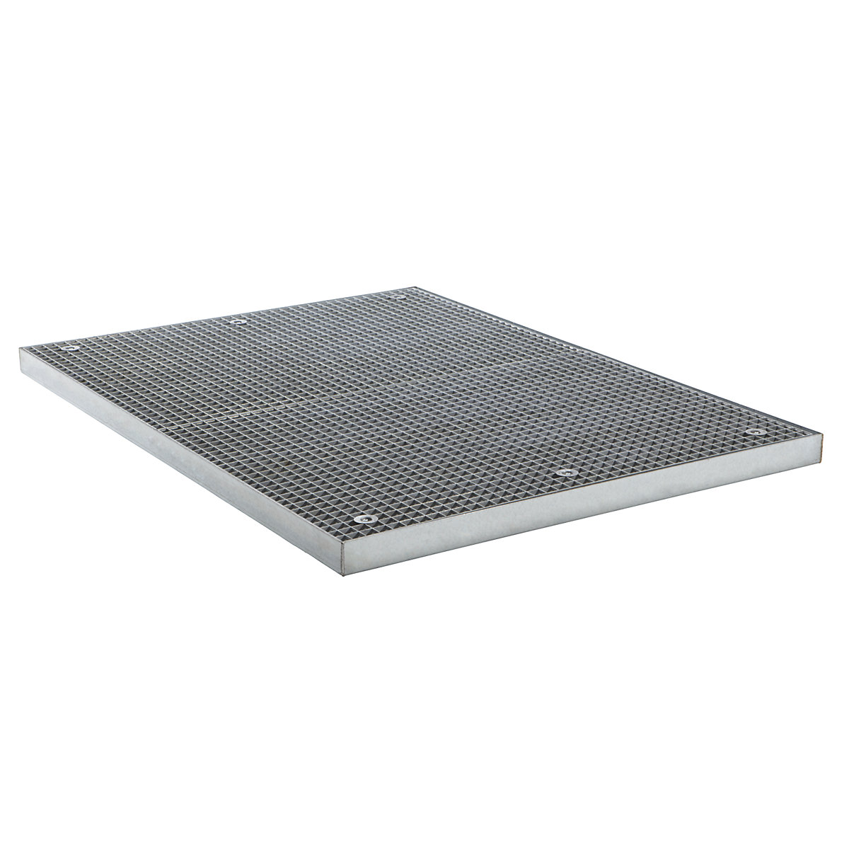 Cuba plana em aço de altura reduzida – eurokraft pro, largura 1350 mm, comprimento 1900 mm, volume 118 l-0
