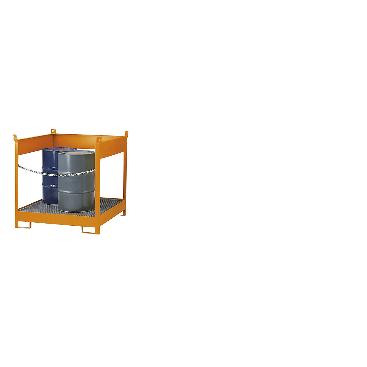 Palete de armazenagem e transporte com cuba coletora – eurokraft pro (Imagem do produto 2)-1