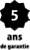 5 ans de garantie