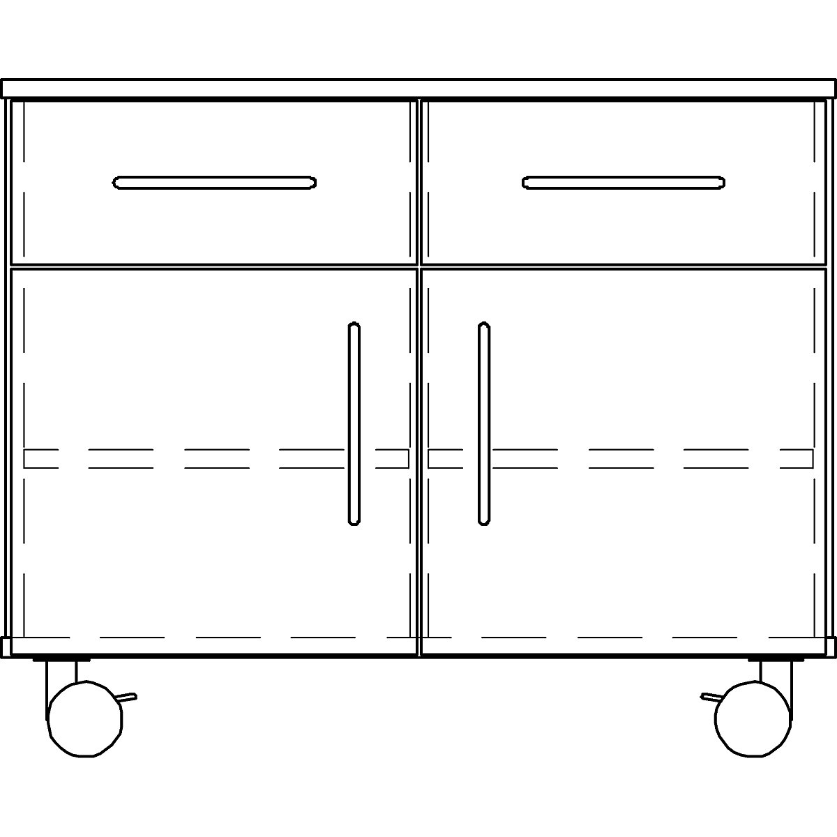 Caisson bas de laboratoire (Illustration du produit 4)-3