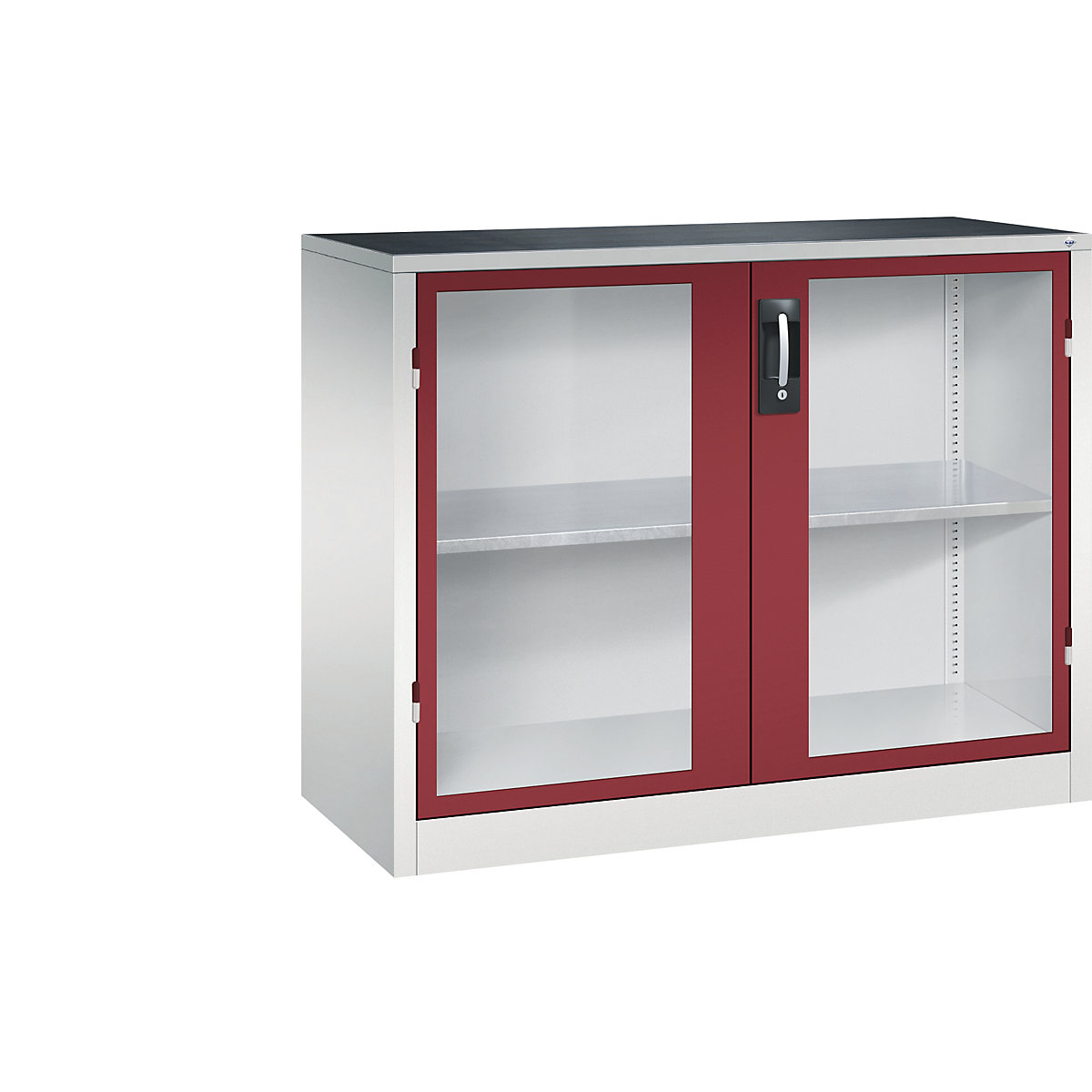 Armoire vitrée à portes battantes – C+P (Illustration du produit 2)-1