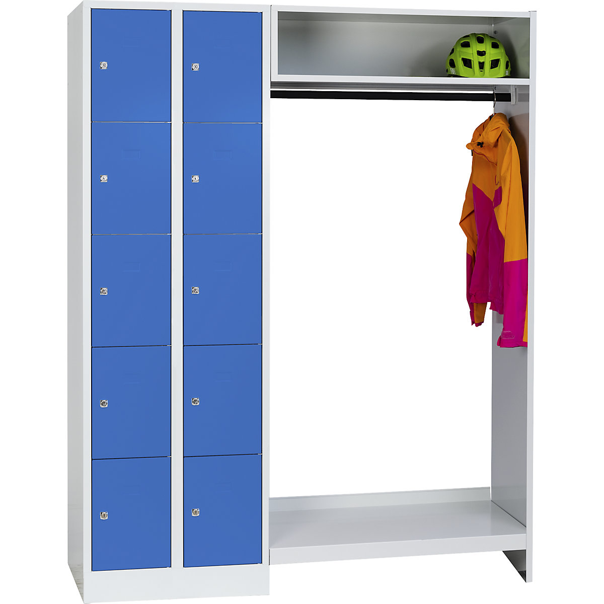 Vestiaire multicases modulaire Dresden – Wolf (Illustration du produit 2)-1
