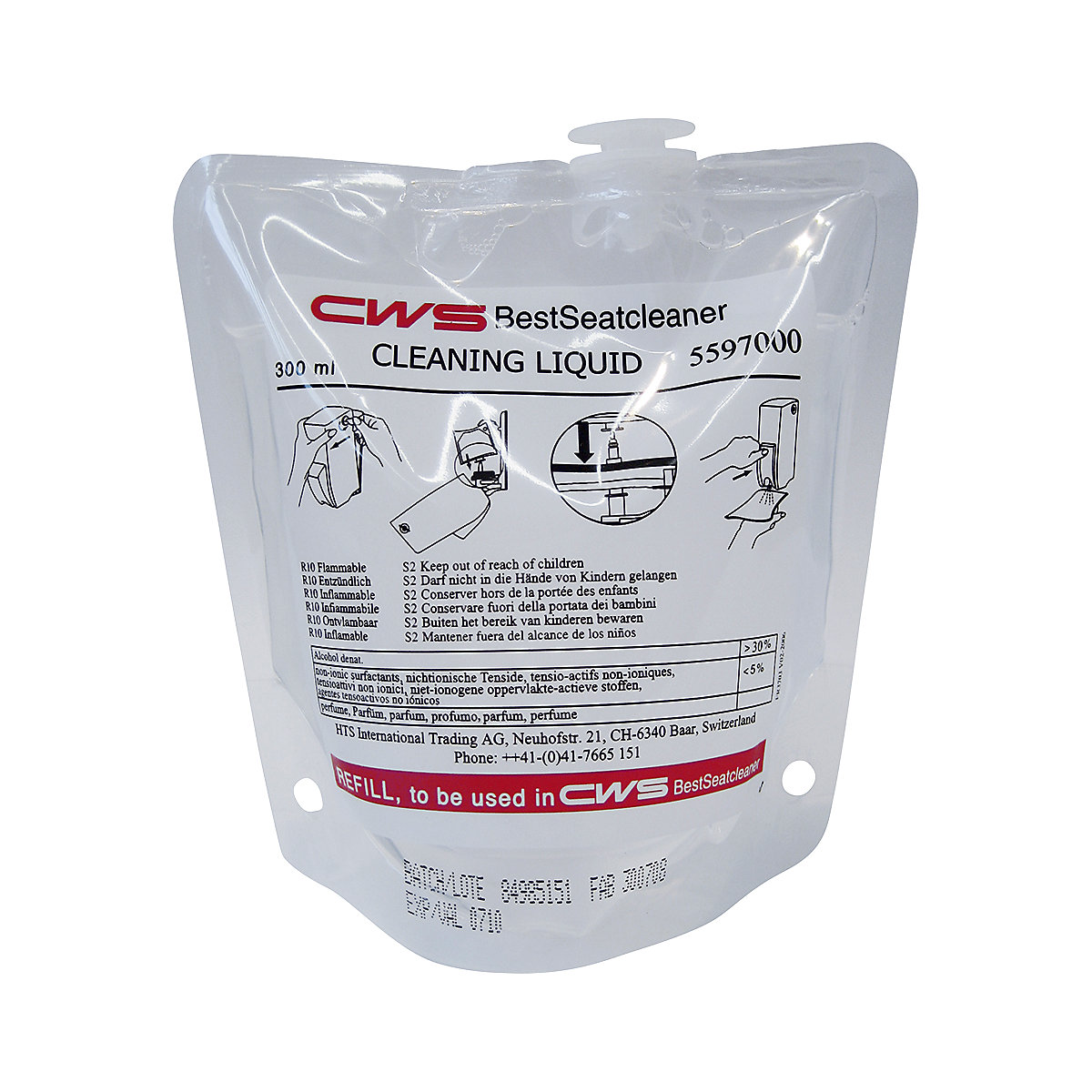 CWS – Lichid de curățare SeatCleaner
