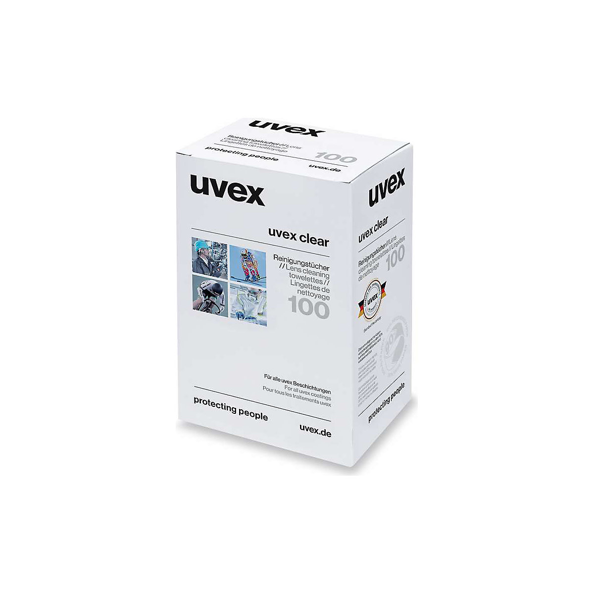 Nawilżane chusteczki czyszczące 9963000 – Uvex