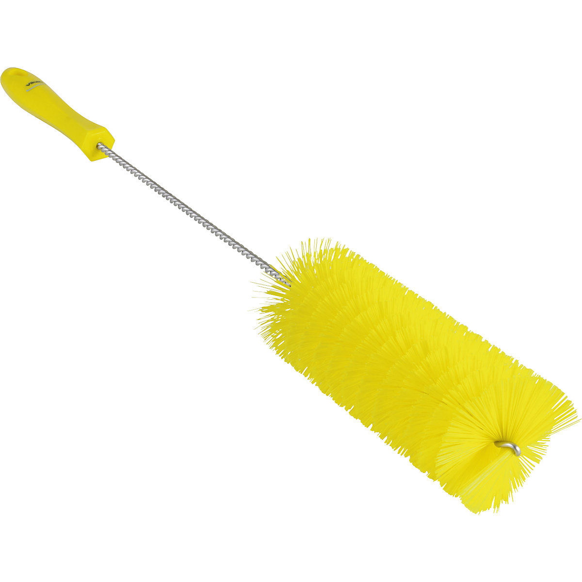 Szczotka do czyszczenia rur z uchwytem – Vikan, średnie, Ø 60 mm, opak. 15 szt., żółty-0
