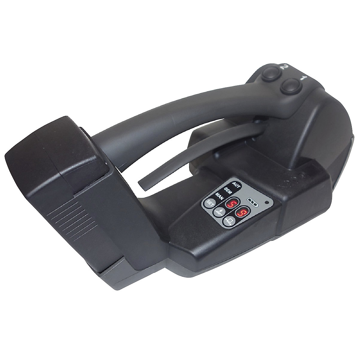 Dispozitiv de legat cu bandă PP, PET, cu acumulator – ratioform