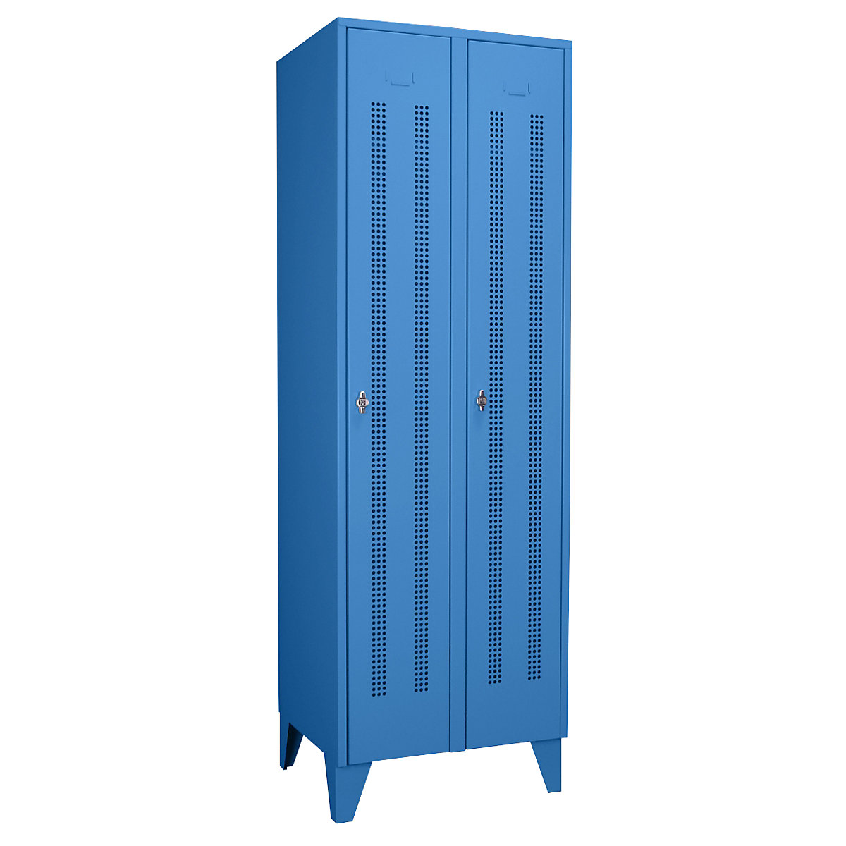 Armadietto Berlin 1 – Wolf, 2 scomparti, blu chiaro, larghezza 600 mm-0