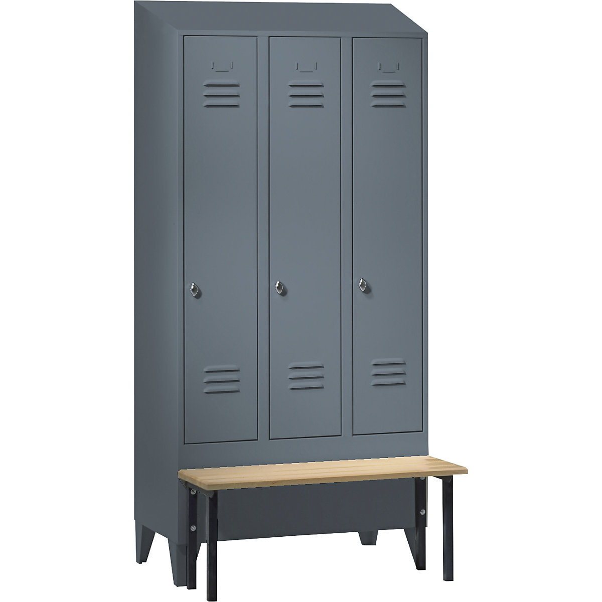 Armadietto Berlin 2 con panca – Wolf