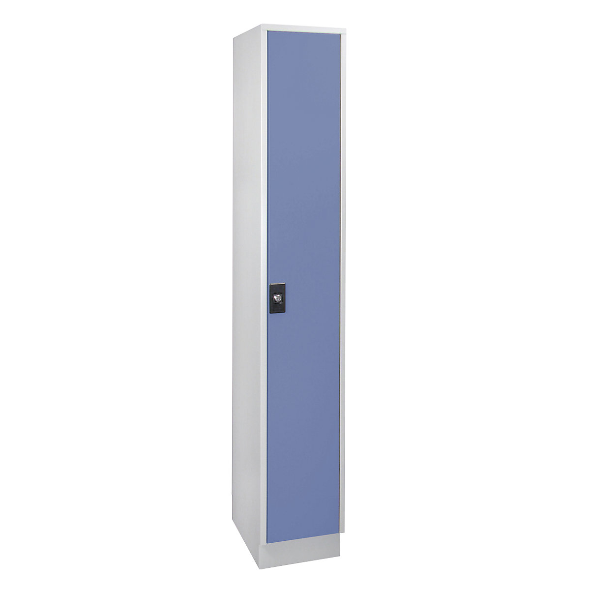 Armadietto Stuttgart – Wolf, 1 scomparto, grigio chiaro / blu colomba-0
