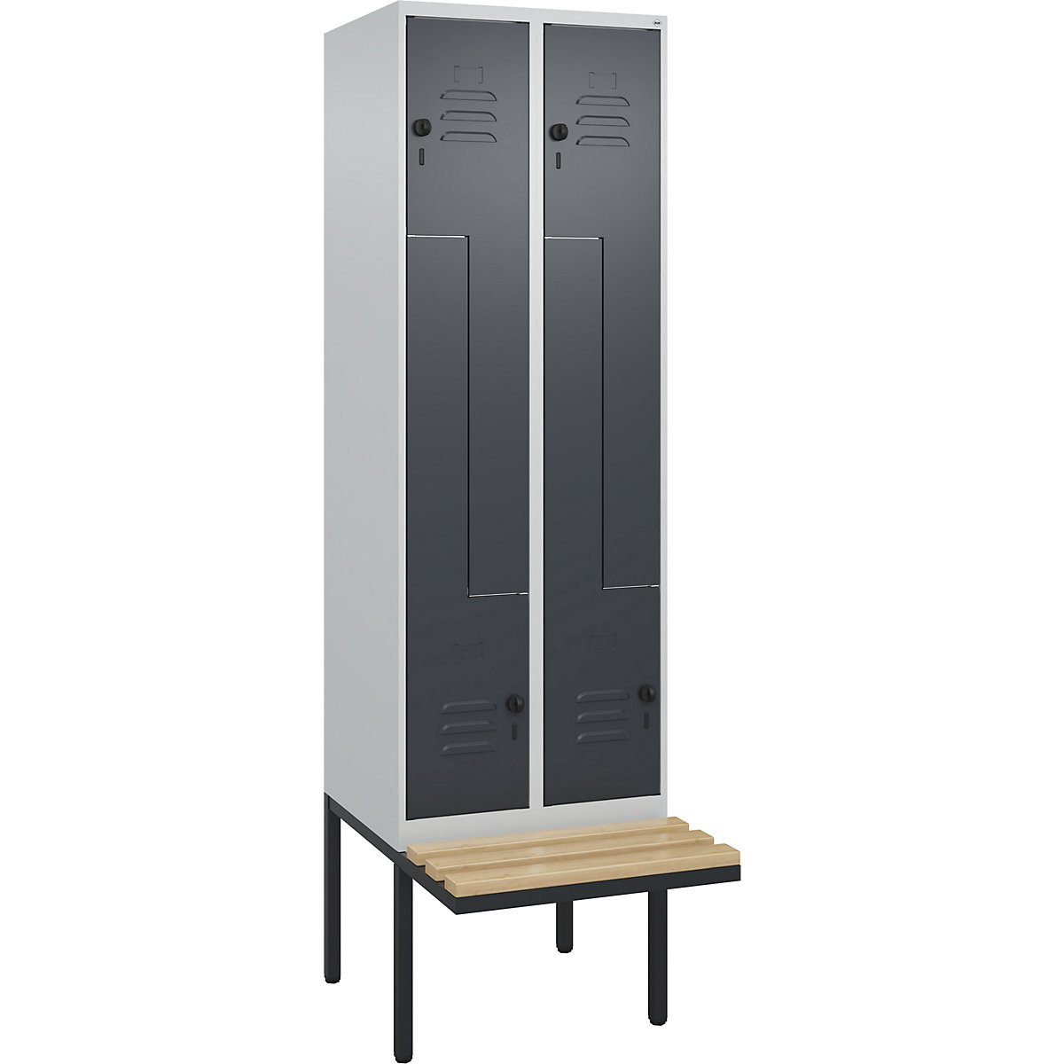 Armadietto a Z Classic PLUS con panca – C+P (Foto prodotto 2)-1