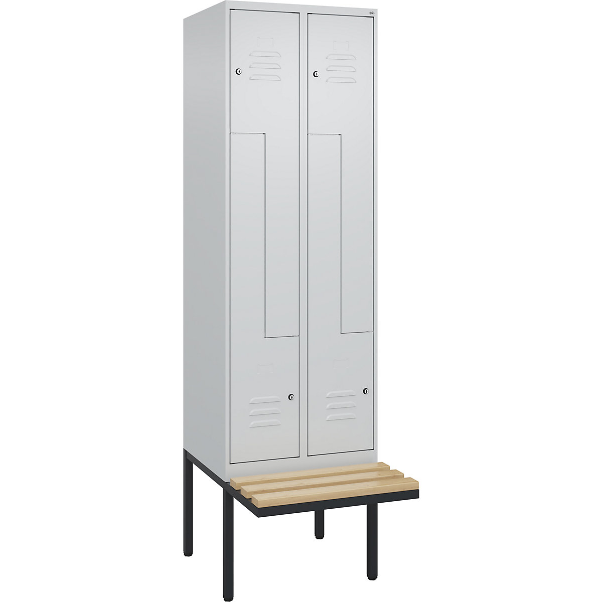 Armadietto a Z Classic PLUS con panca – C+P (Foto prodotto 2)-1