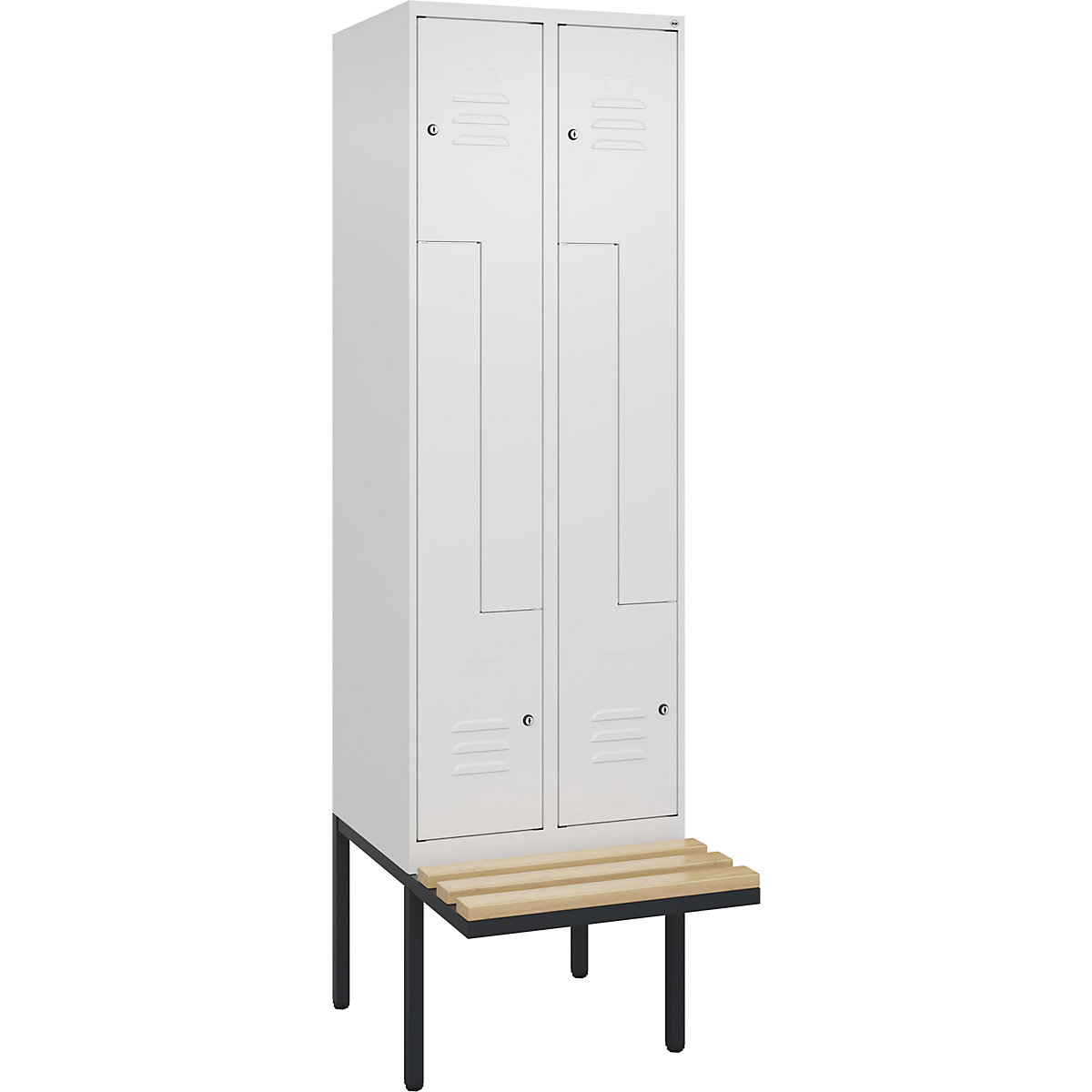 Armadietto a Z Classic PLUS con panca – C+P (Foto prodotto 2)-1