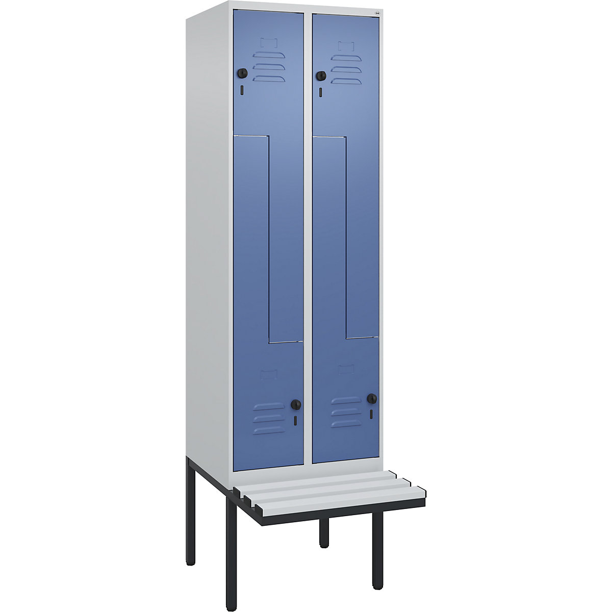 Armadietto a Z Classic PLUS con panca – C+P (Foto prodotto 2)-1