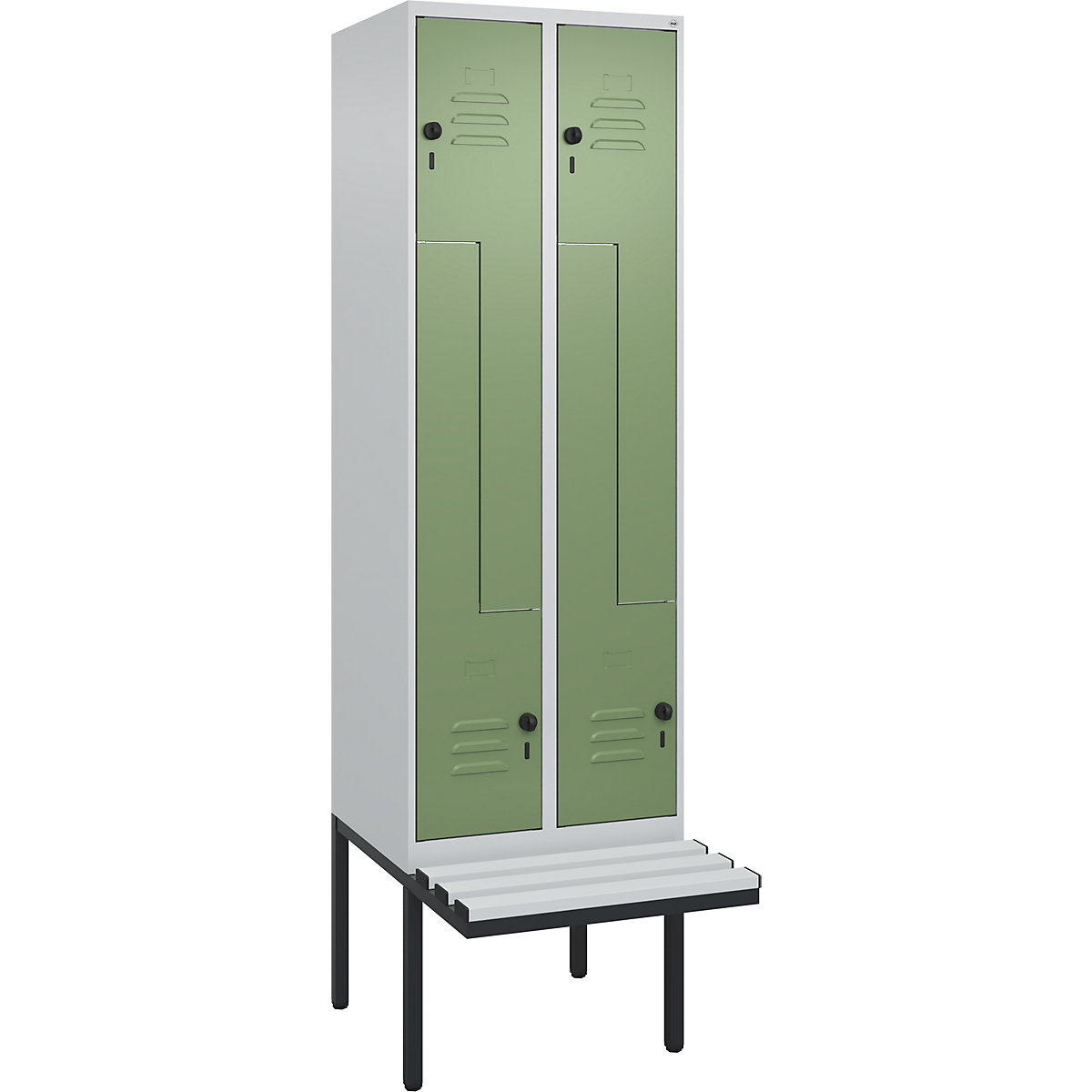 Armadietto a Z Classic PLUS con panca – C+P (Foto prodotto 2)-1