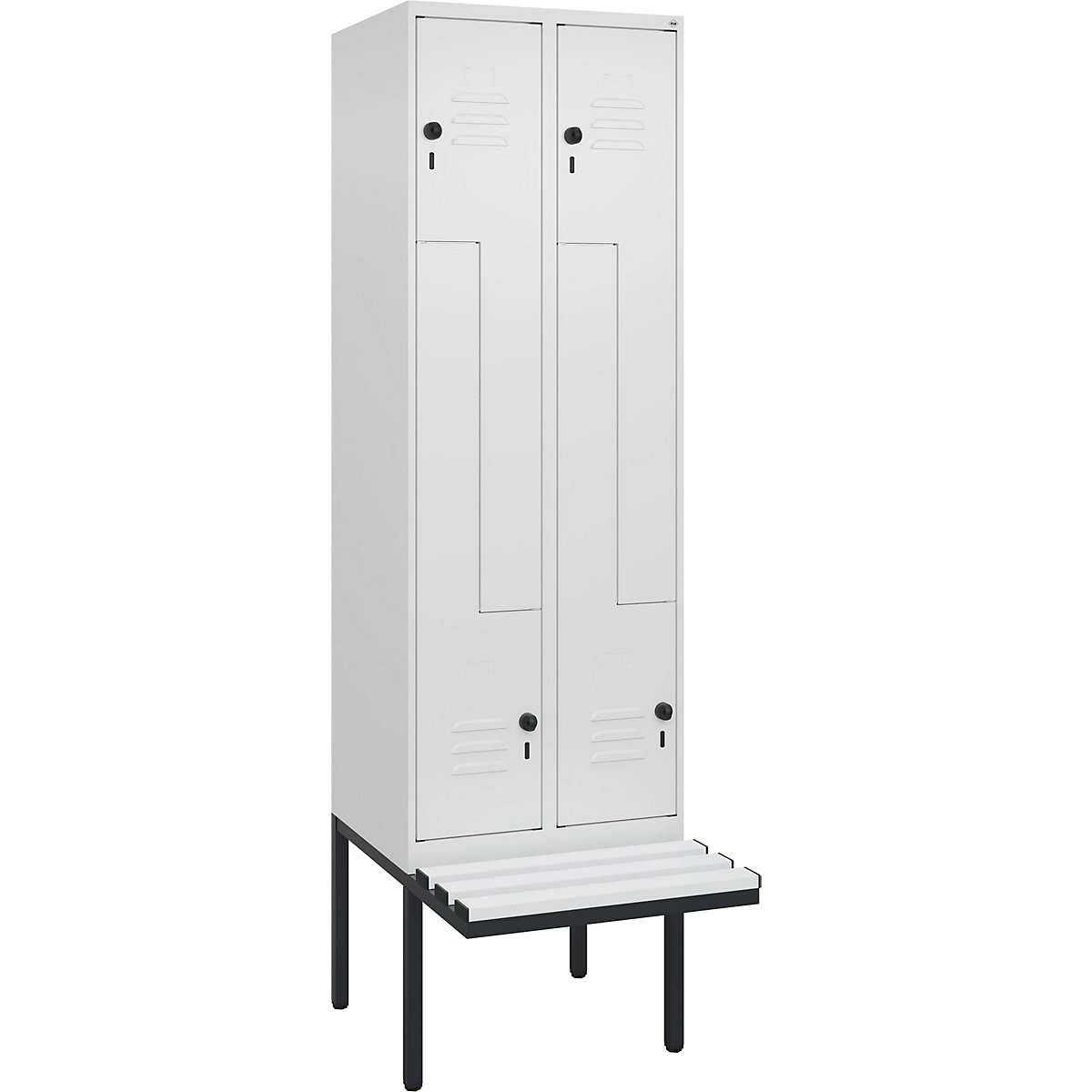 Armadietto a Z Classic PLUS con panca – C+P (Foto prodotto 2)-1