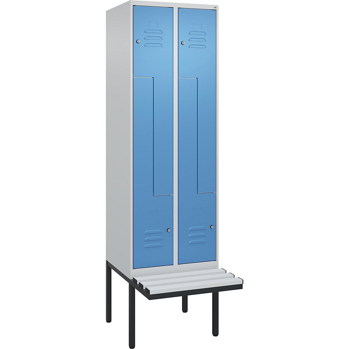 Armadietto a Z Classic PLUS con panca – C+P (Foto prodotto 2)-1