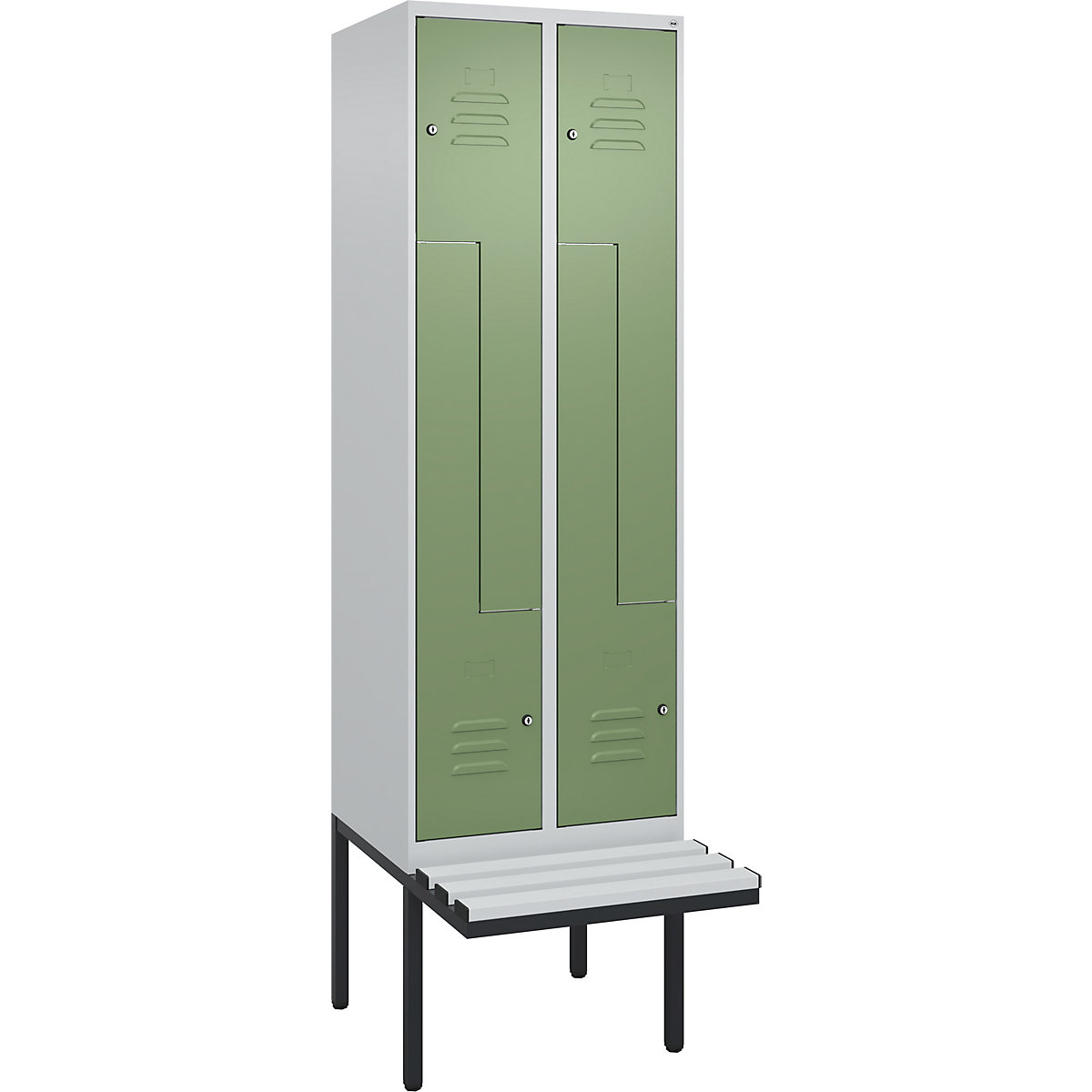 Armadietto a Z Classic PLUS con panca – C+P (Foto prodotto 2)-1