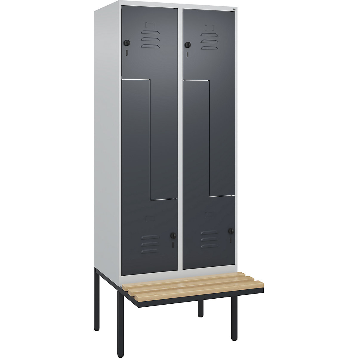 Armadietto a Z Classic PLUS con panca – C+P (Foto prodotto 2)-1