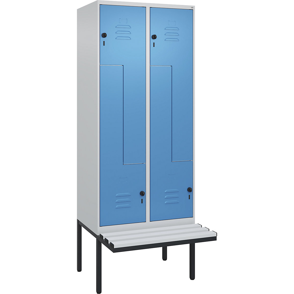 Armadietto a Z Classic PLUS con panca – C+P (Foto prodotto 2)-1