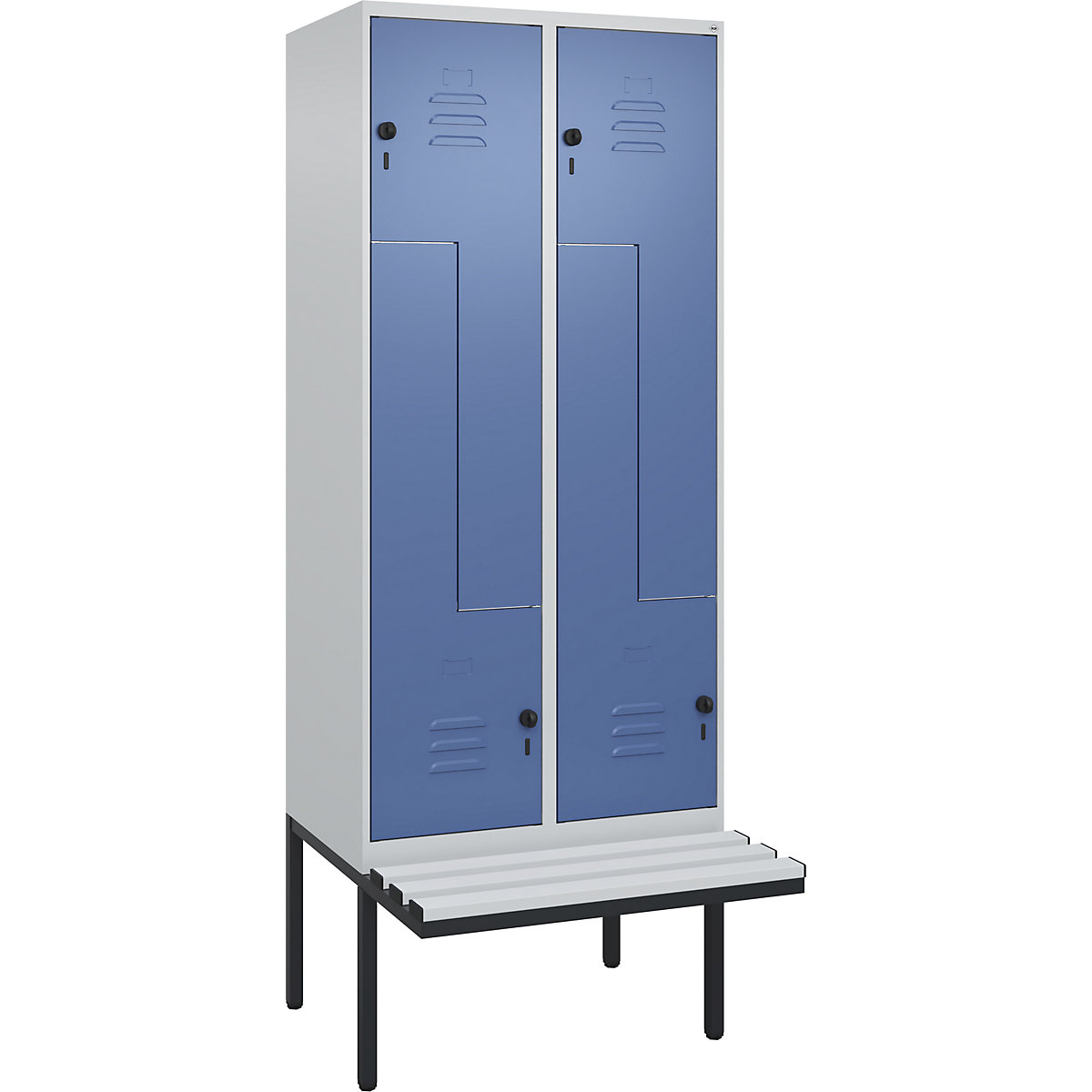 Armadietto a Z Classic PLUS con panca – C+P (Foto prodotto 2)-1
