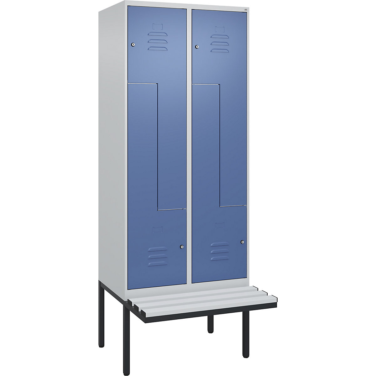 Armadietto a Z Classic PLUS con panca – C+P (Foto prodotto 2)-1