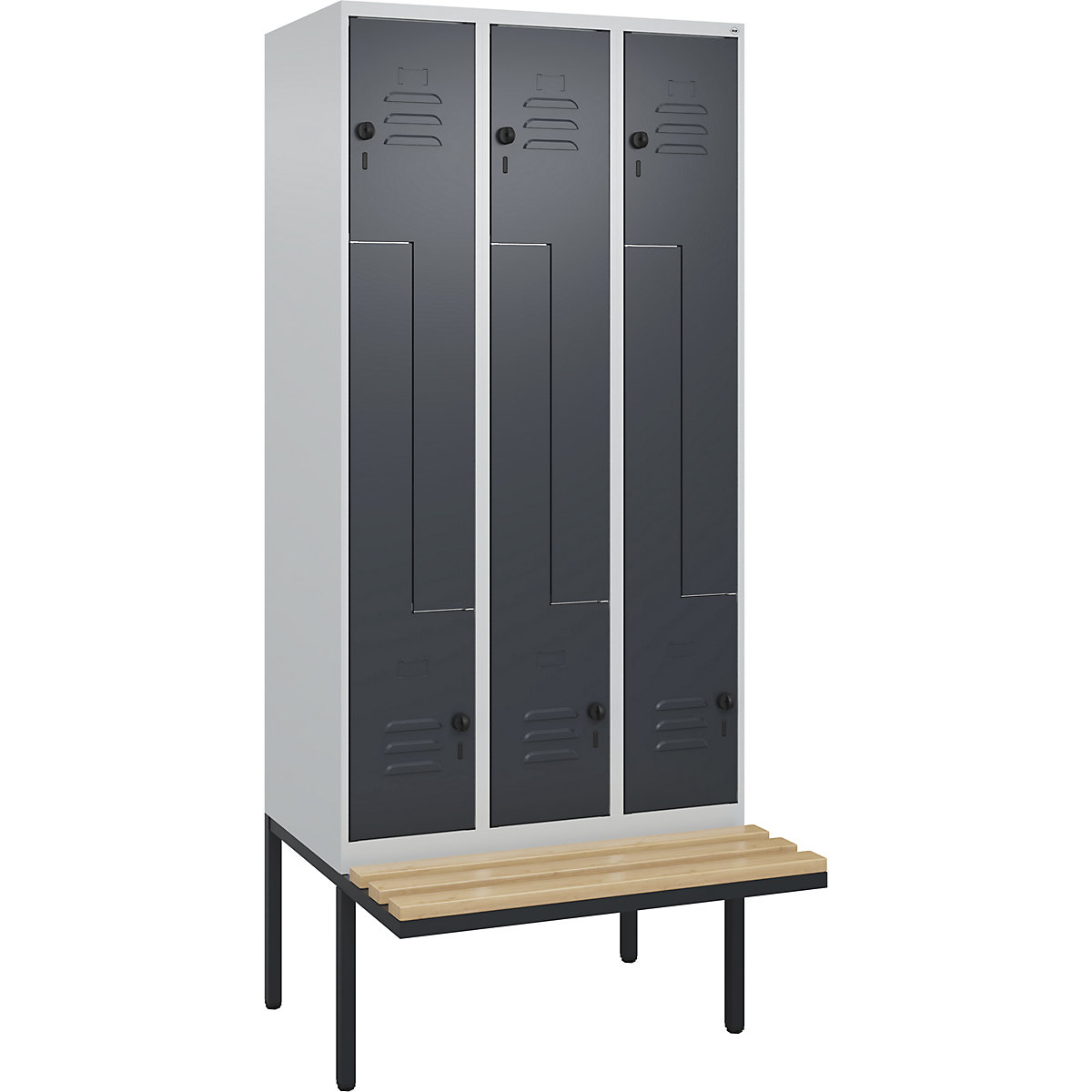 Armadietto a Z Classic PLUS con panca – C+P (Foto prodotto 2)-1