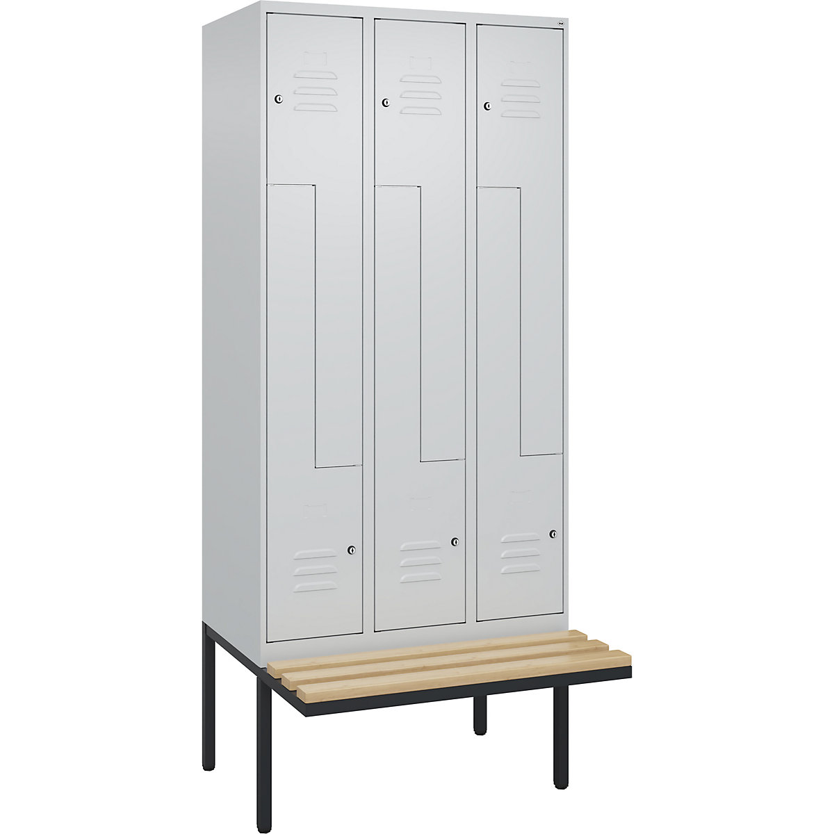 Armadietto a Z Classic PLUS con panca – C+P (Foto prodotto 2)-1