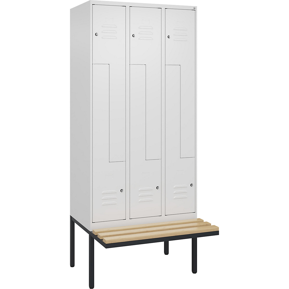 Armadietto a Z Classic PLUS con panca – C+P (Foto prodotto 2)-1