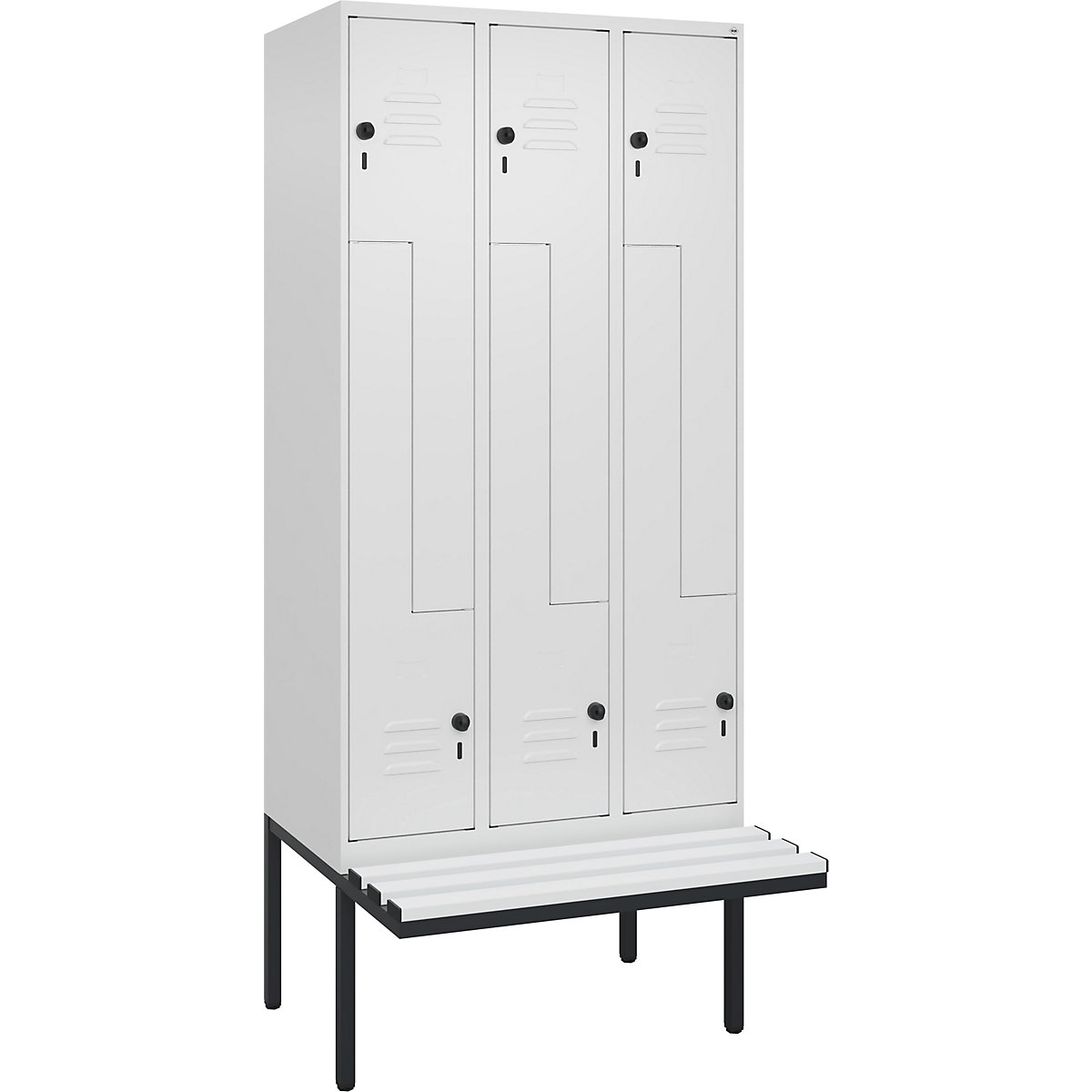 Armadietto a Z Classic PLUS con panca – C+P (Foto prodotto 2)-1