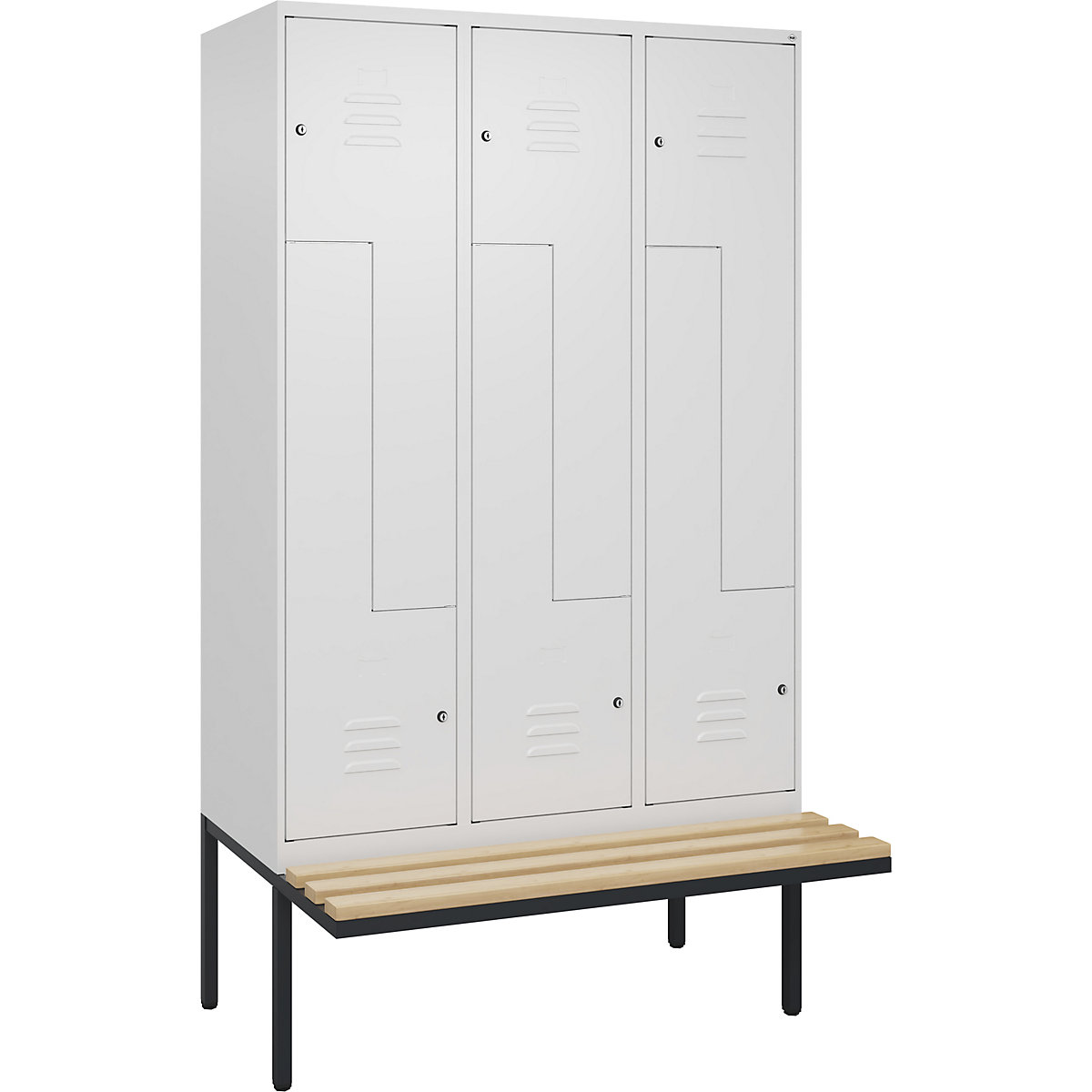 Armadietto a Z Classic PLUS con panca – C+P (Foto prodotto 2)-1