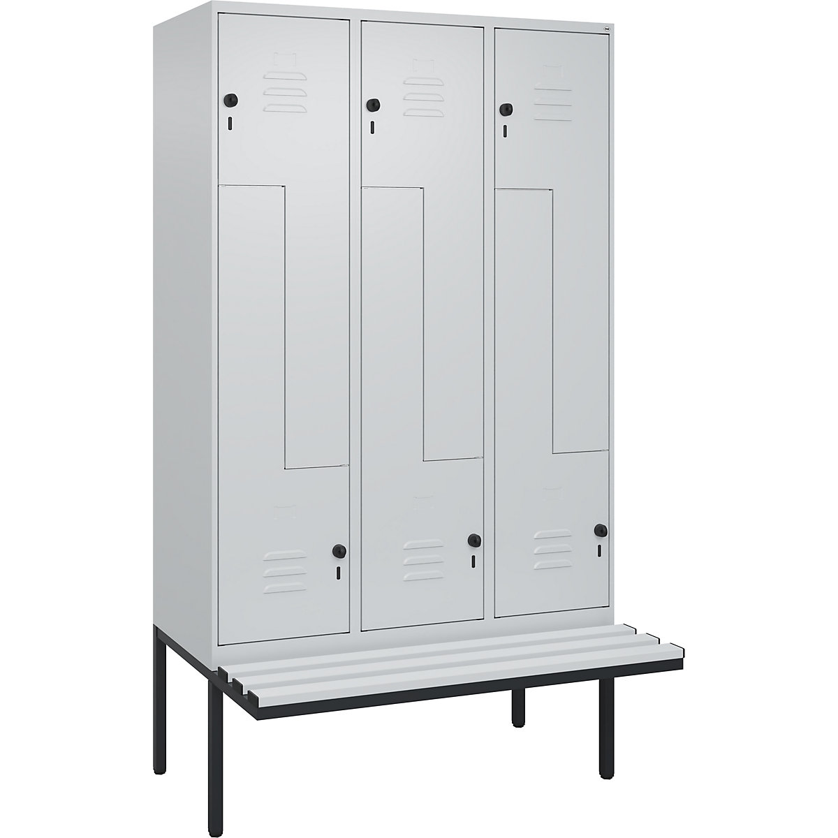 Armadietto a Z Classic PLUS con panca – C+P (Foto prodotto 2)-1