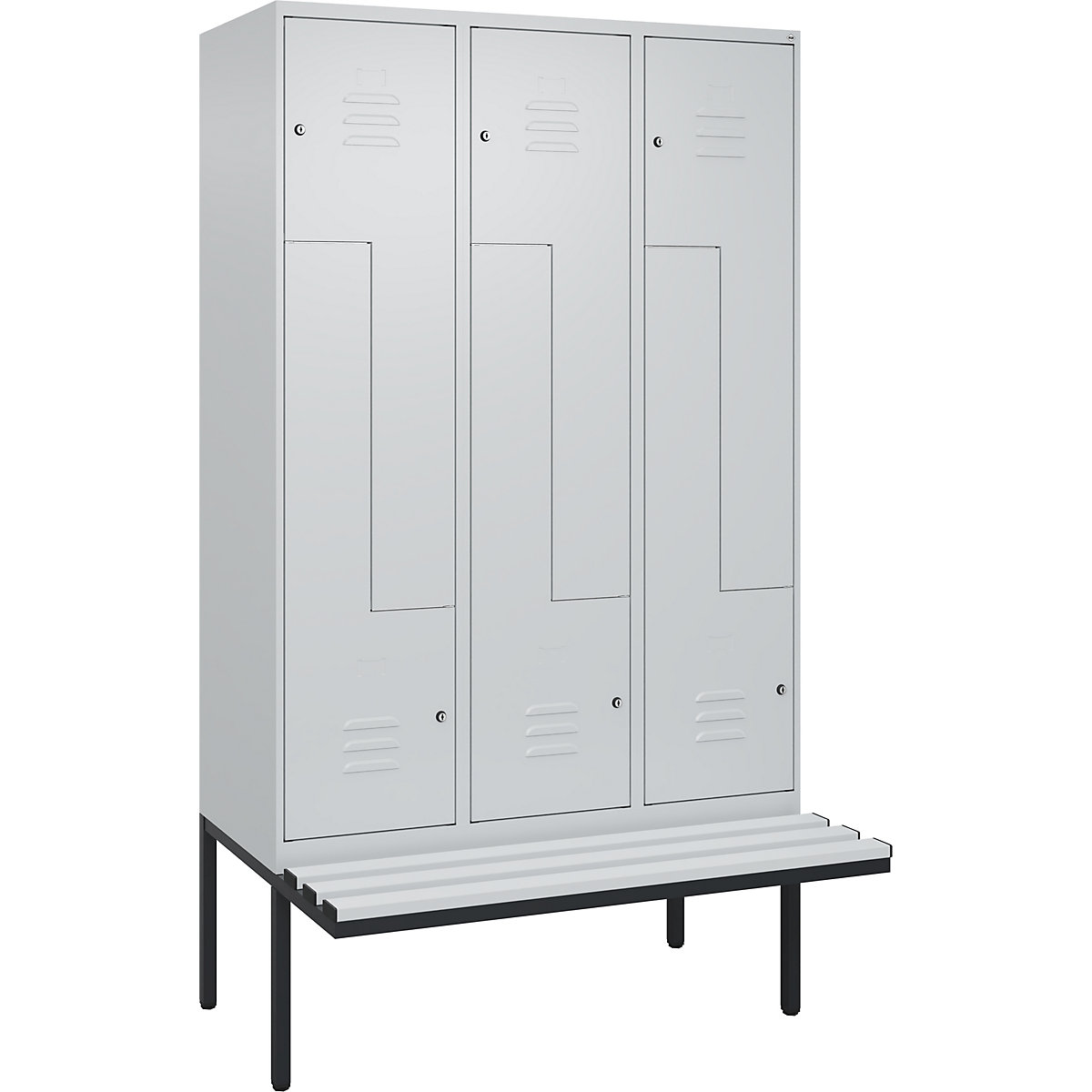 Armadietto a Z Classic PLUS con panca – C+P (Foto prodotto 2)-1