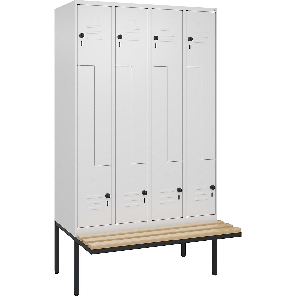 Armadietto a Z Classic PLUS con panca – C+P (Foto prodotto 2)-1