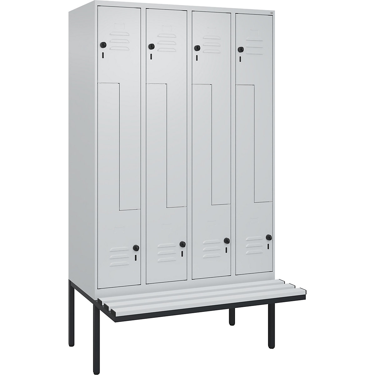 Armadietto a Z Classic PLUS con panca – C+P (Foto prodotto 2)-1