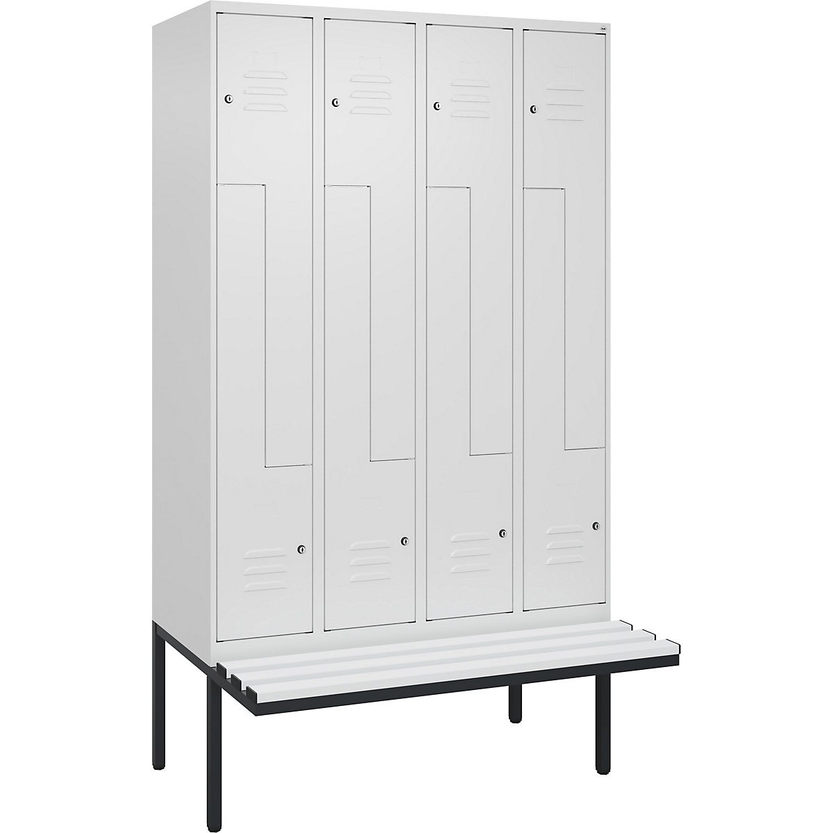 Armadietto a Z Classic PLUS con panca – C+P (Foto prodotto 3)-2