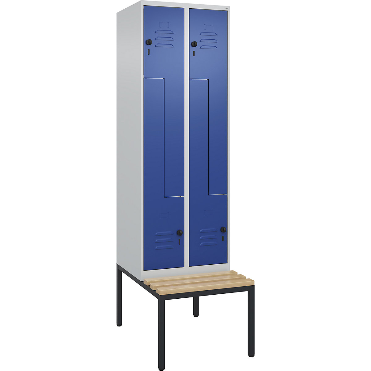 Armadietto a Z Classic PLUS con panca – C+P (Foto prodotto 2)-1