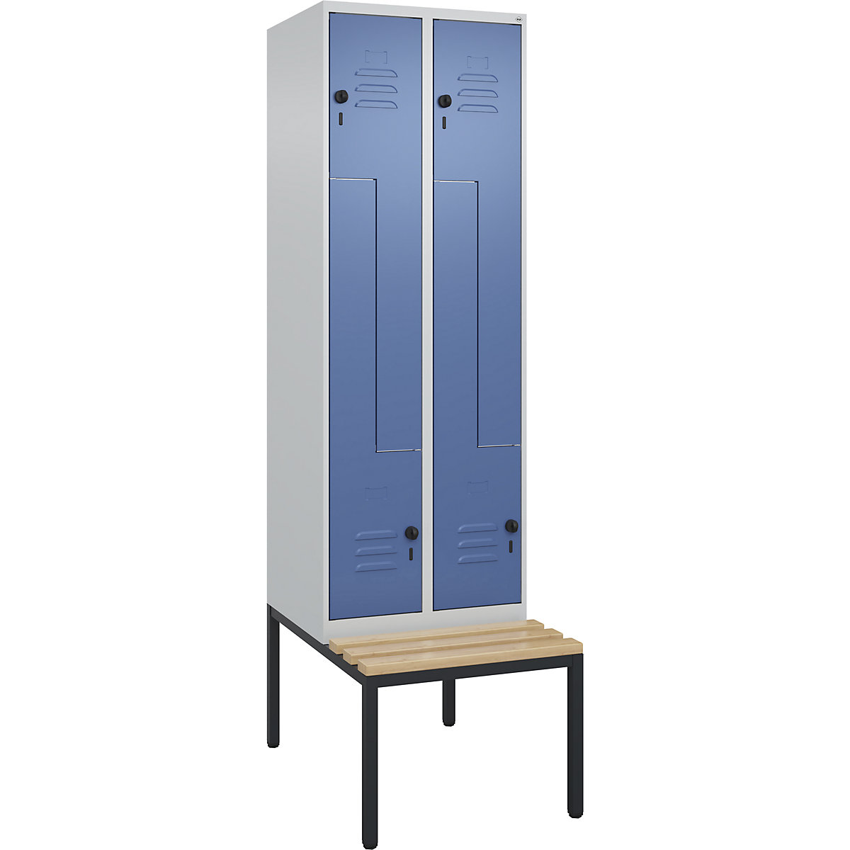 Armadietto a Z Classic PLUS con panca – C+P (Foto prodotto 2)-1