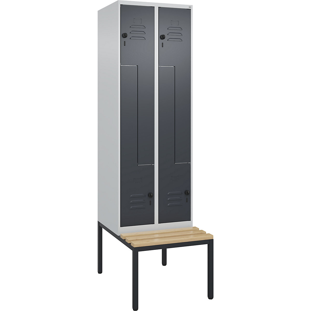 Armadietto a Z Classic PLUS con panca – C+P (Foto prodotto 2)-1