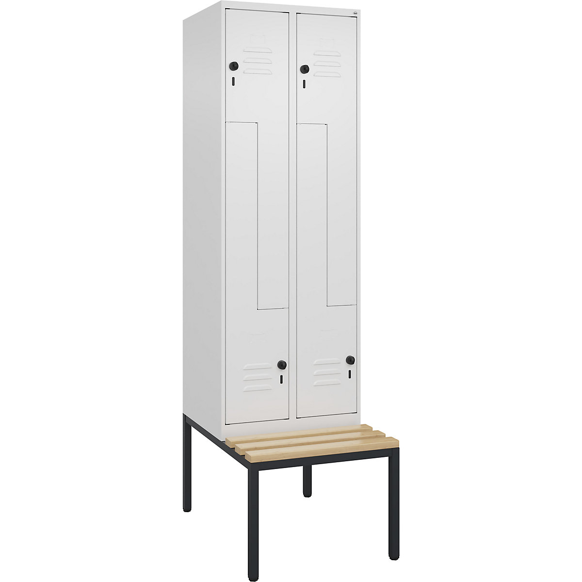 Armadietto a Z Classic PLUS con panca – C+P (Foto prodotto 2)-1