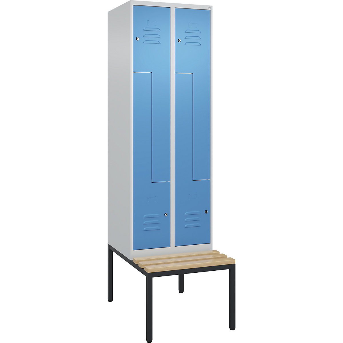 Armadietto a Z Classic PLUS con panca – C+P (Foto prodotto 2)-1