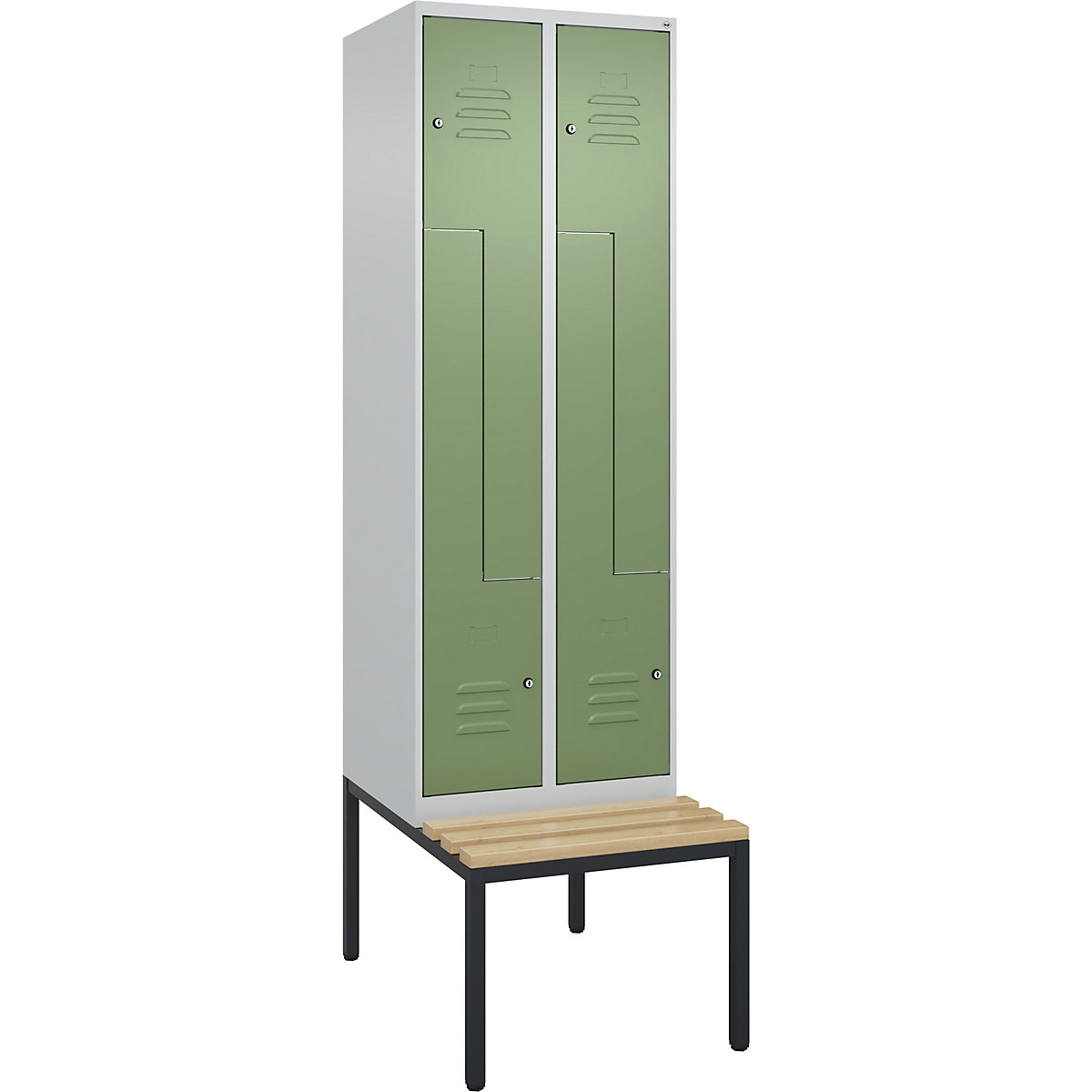 Armadietto a Z Classic PLUS con panca – C+P (Foto prodotto 2)-1