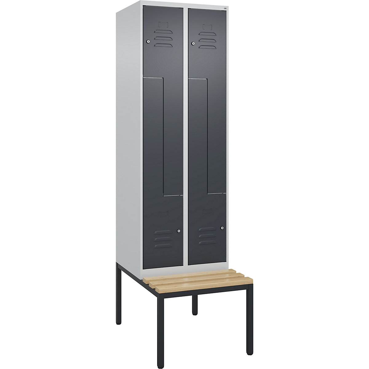Armadietto a Z Classic PLUS con panca – C+P (Foto prodotto 2)-1