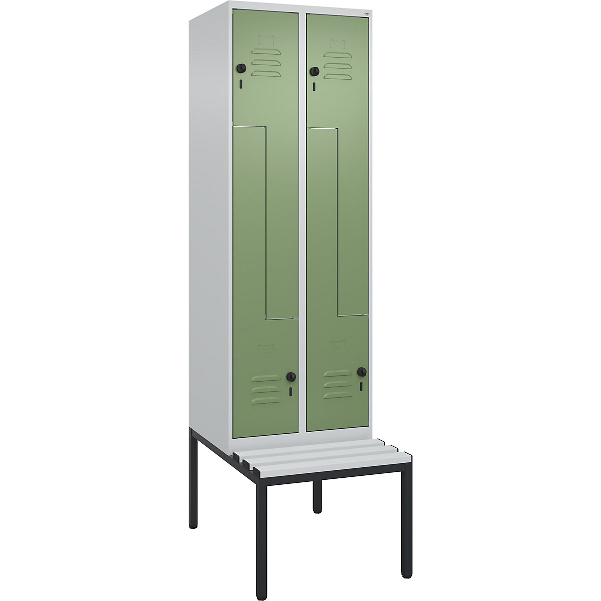 Armadietto a Z Classic PLUS con panca – C+P (Foto prodotto 2)-1