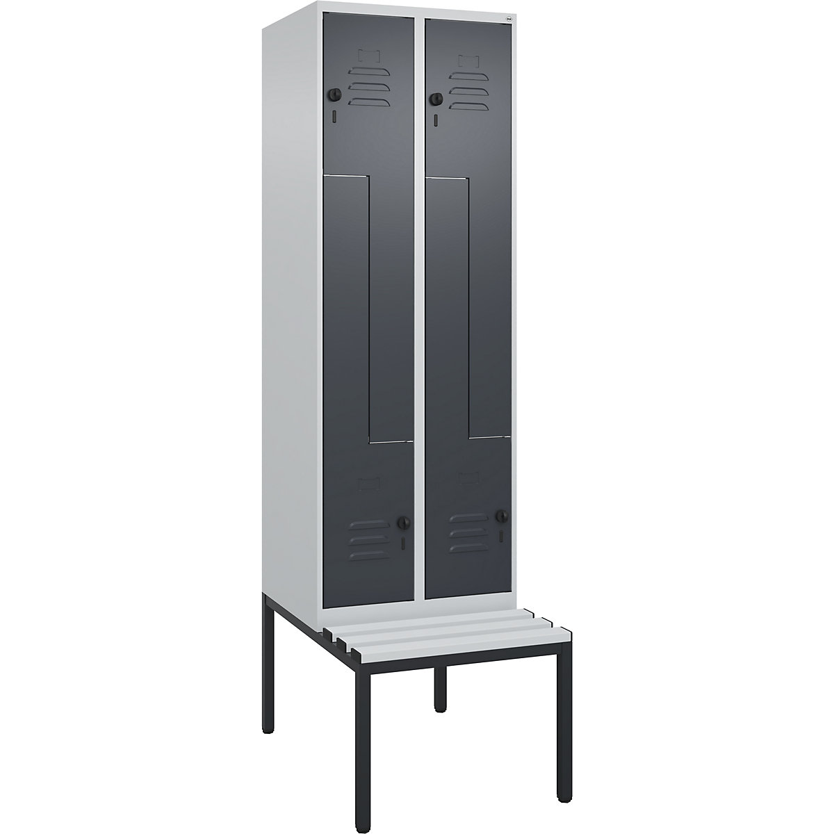 Armadietto a Z Classic PLUS con panca – C+P (Foto prodotto 2)-1