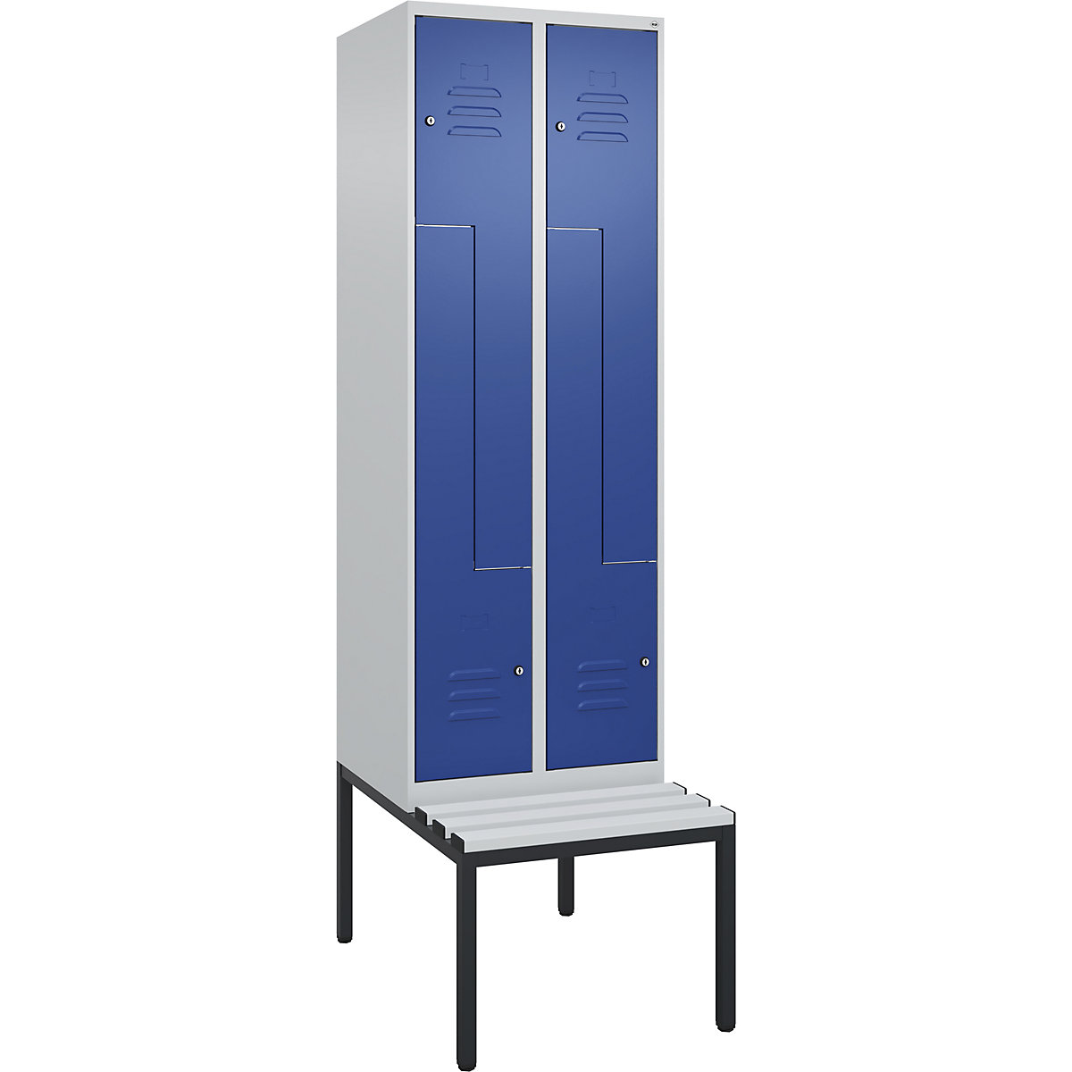 Armadietto a Z Classic PLUS con panca – C+P (Foto prodotto 2)-1