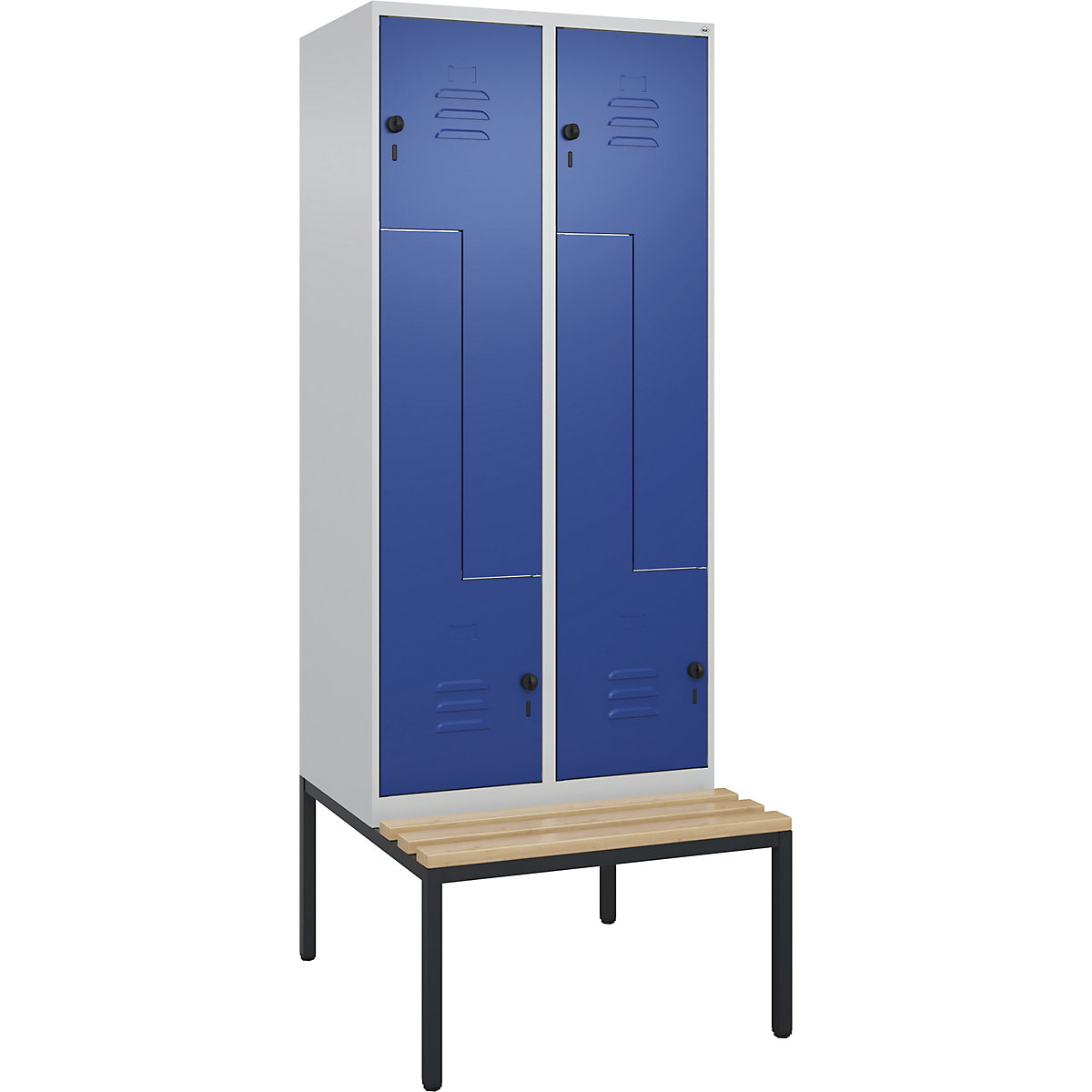 Armadietto a Z Classic PLUS con panca – C+P (Foto prodotto 2)-1
